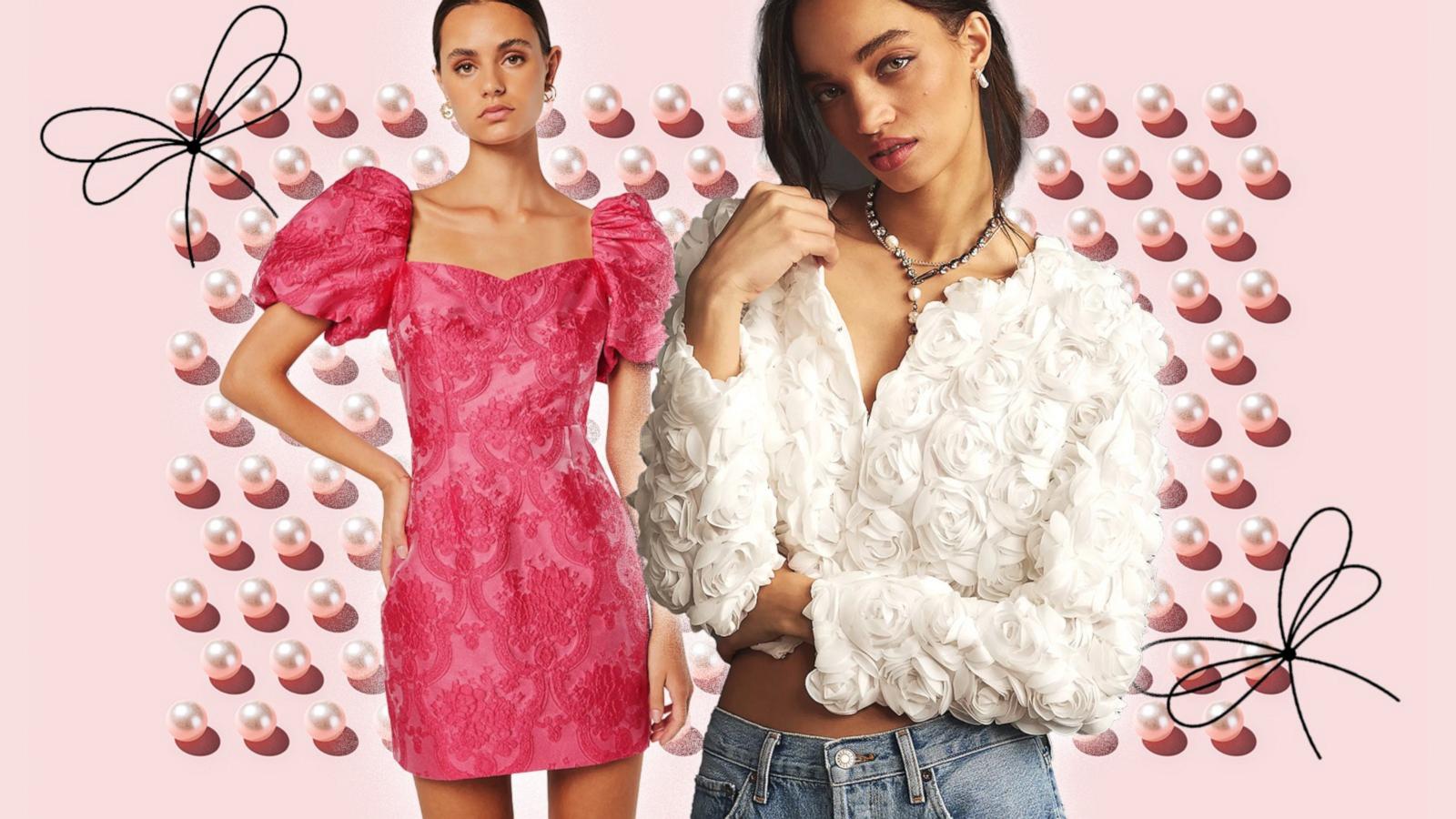 Pink quartz lace accessory dress - Gala Lace