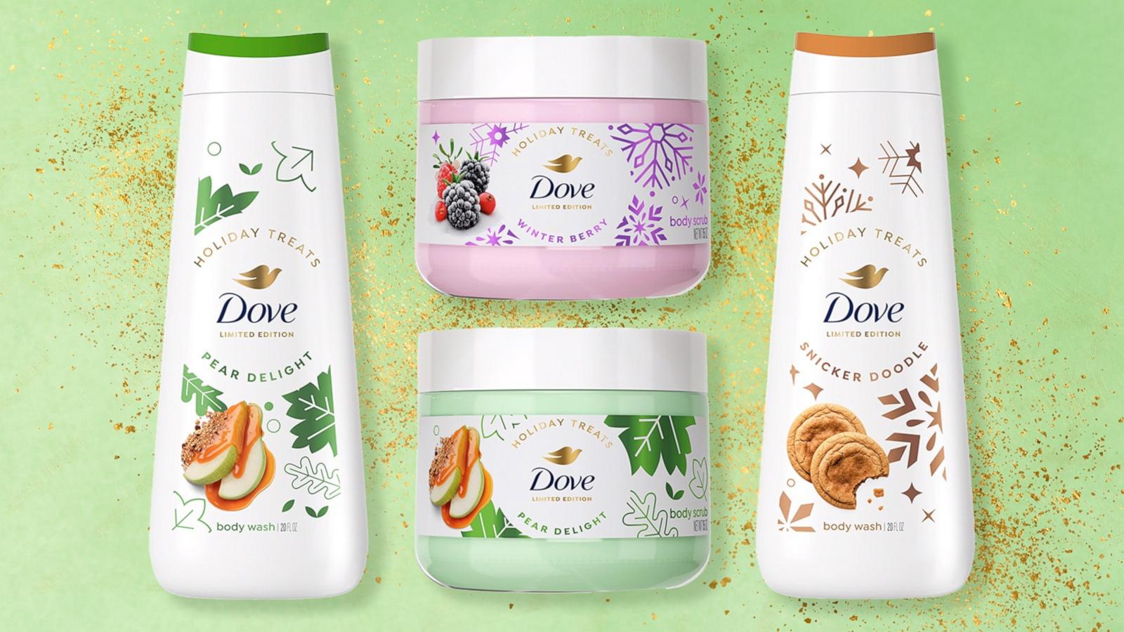 PHOTO: Dove launches its holiday-scented body care extra early this year