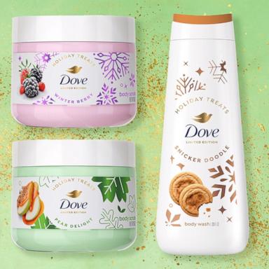 PHOTO: Dove launches its holiday-scented body care extra early this year
