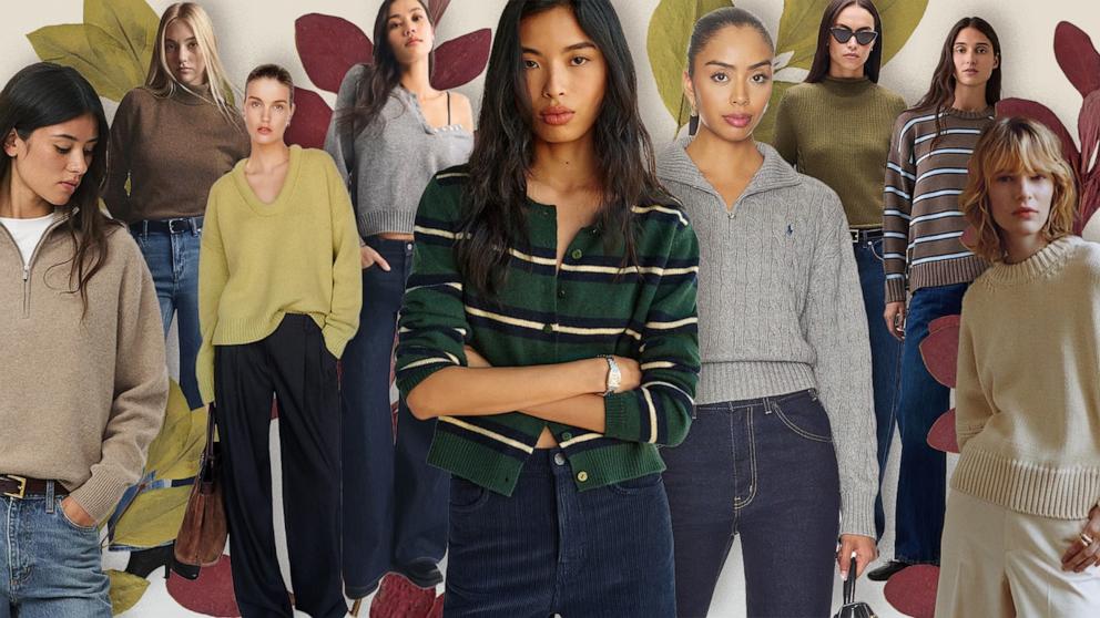 PHOTO: Women’s fall sweaters 2026
