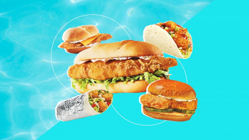 Arby’s, Popeyes, Del Taco and other fast food chains are offering new seafood menu items during Lent