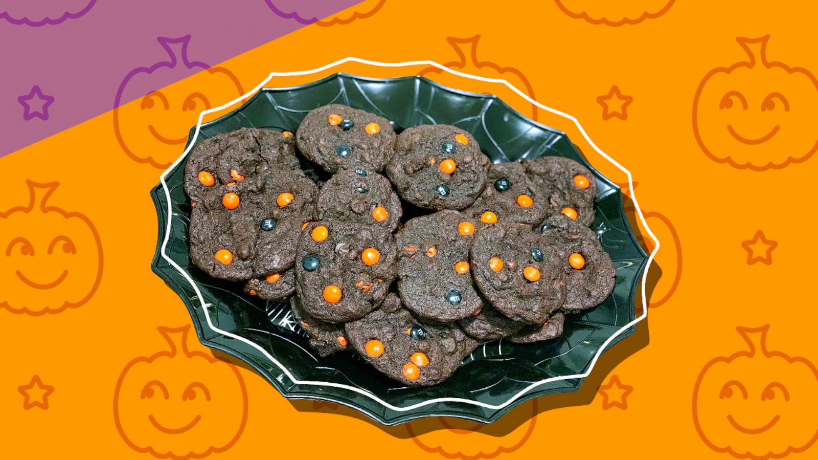 PHOTO: I made Pinterest's top 10 Halloween recipes of 2019, which included Dark Chocolate Halloween Cookies.