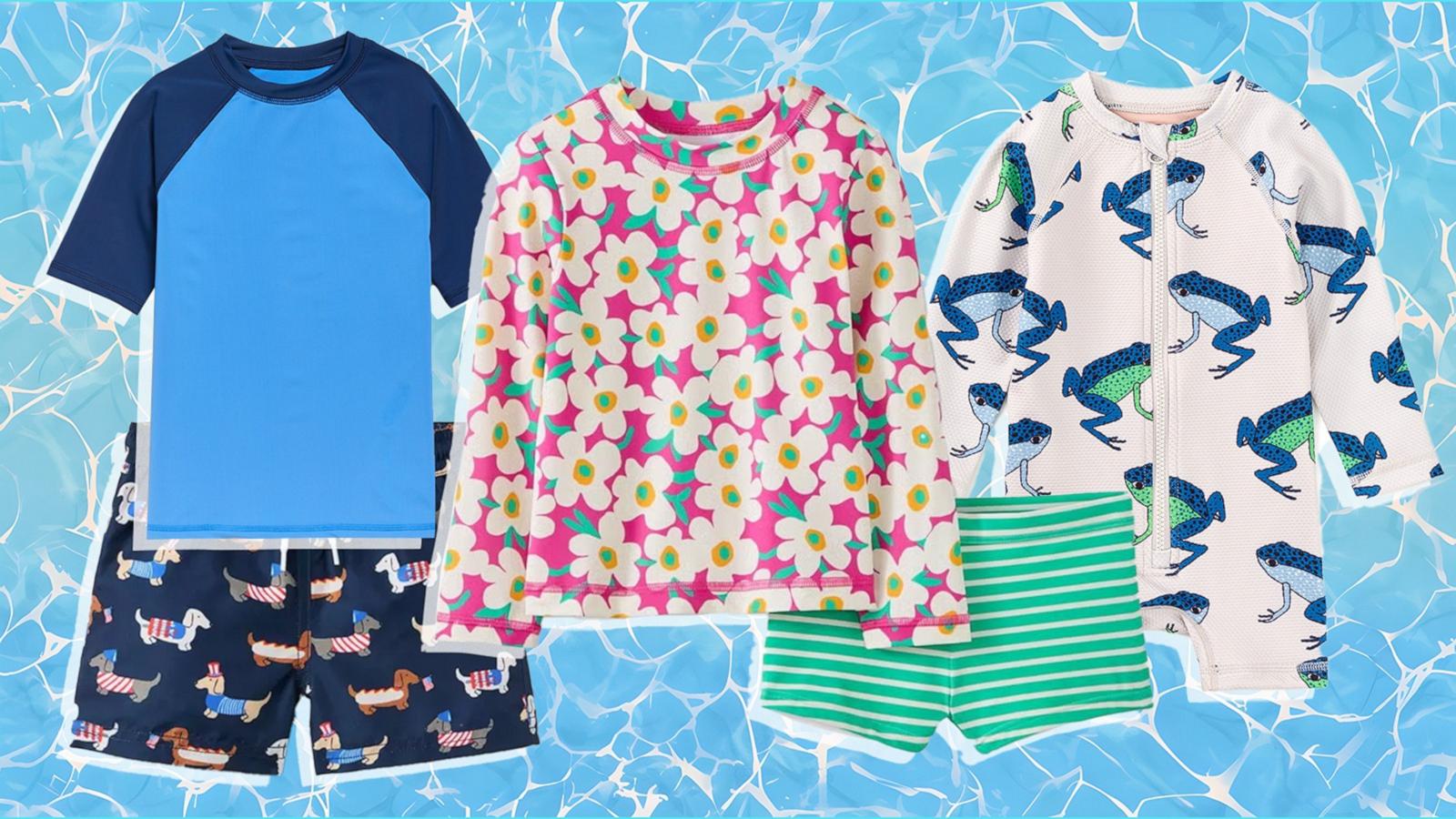 PHOTO: Shop swimsuits and accessories for kids of all ages.
