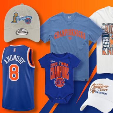 PHOTO: New York Knicks championship apparel