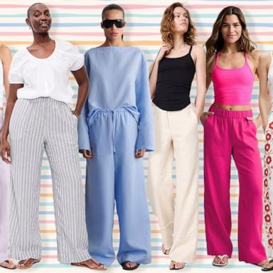 PHOTO: Best linen pants for women