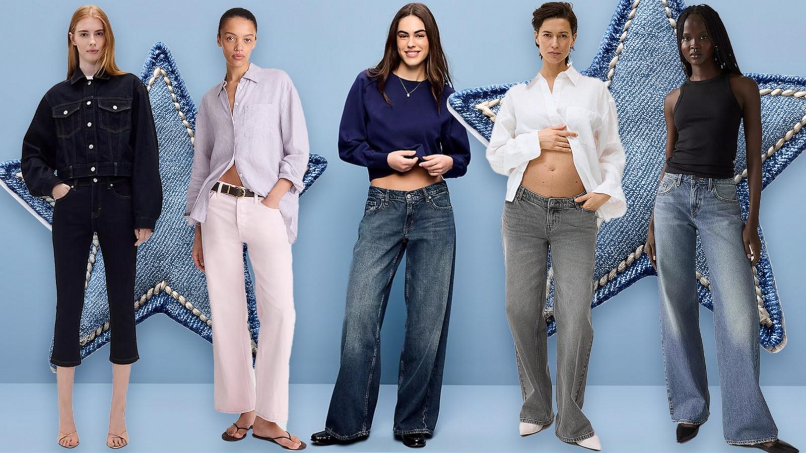 PHOTO: What to know about the low-rise denim trend.