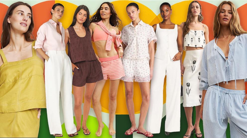PHOTO: Matching sets for summer