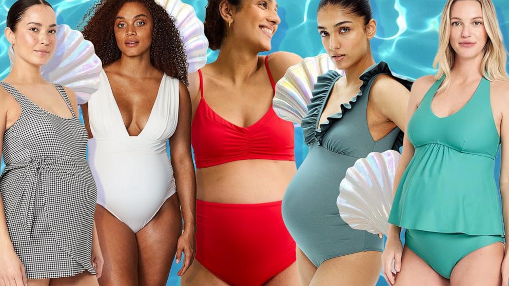 PHOTO: Shop maternity swimwear for summer