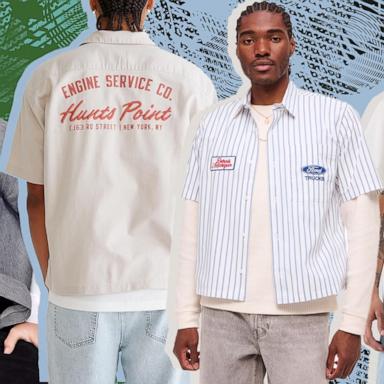 PHOTO: Shop the mechanic shirt trend for 2025