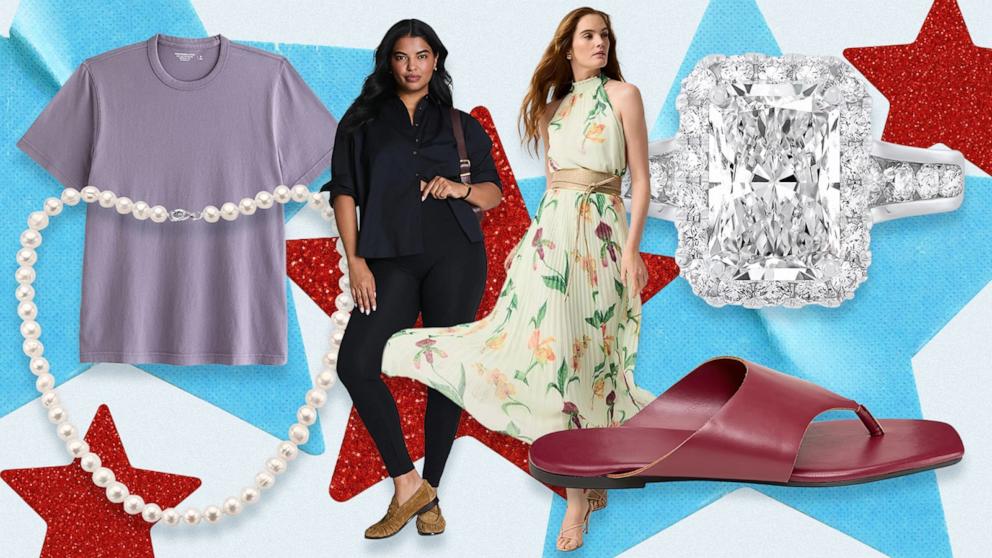 PHOTO: Memorial Day fashion sales on men's and women's clothes, jewelry and more