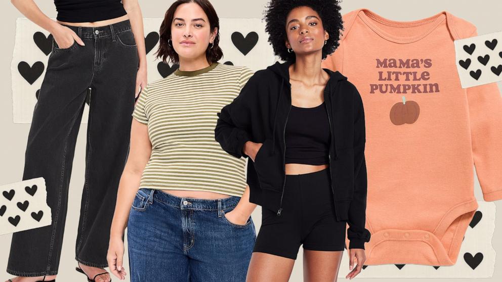 Shop Old Navy's Labor Day sale: 50% off almost everything