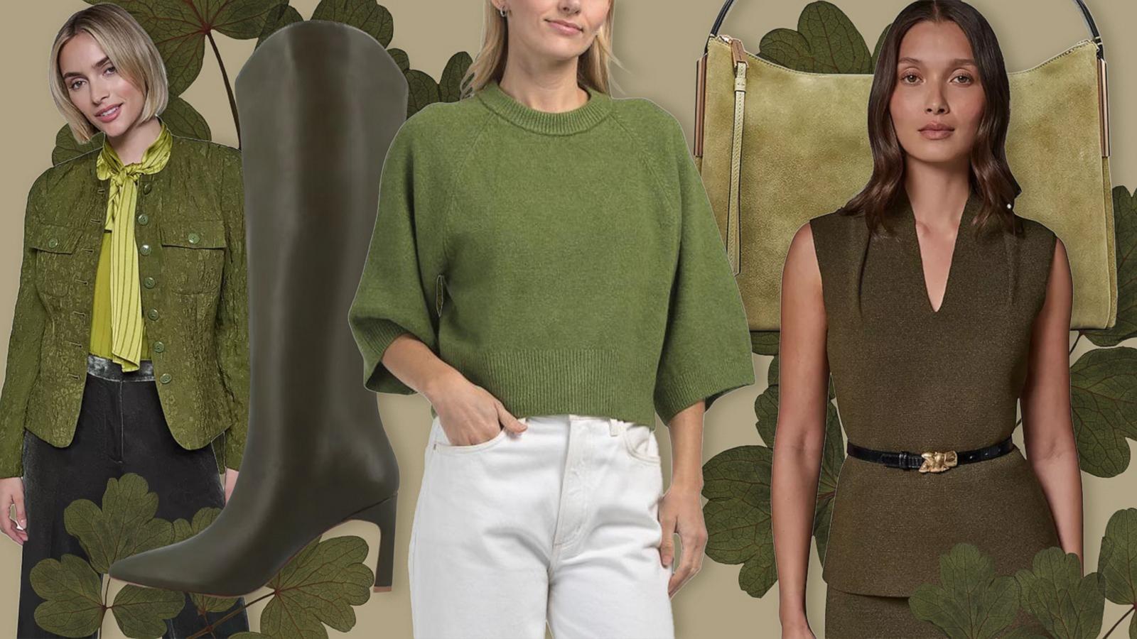 PHOTO: Olive green for fall: Shop dresses, accessories and more