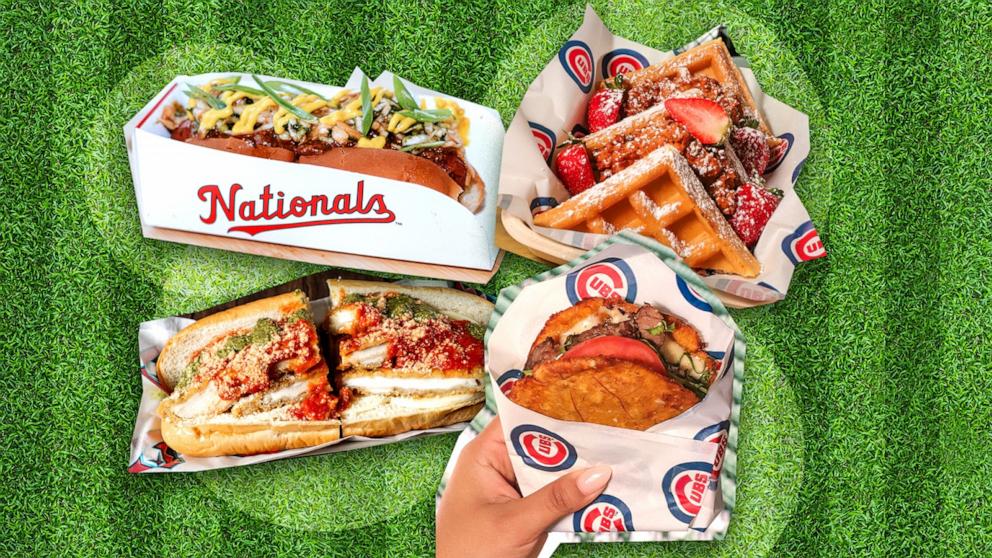 PHOTO: New stadium foods hitting ballparks for the 2025 MLB season.