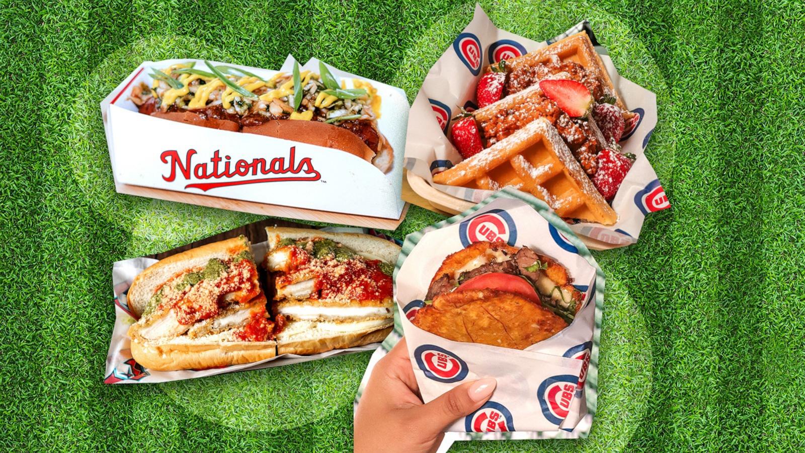 PHOTO: New stadium foods hitting ballparks for the 2025 MLB season.