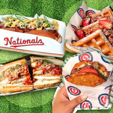 PHOTO: New stadium foods hitting ballparks for the 2025 MLB season.