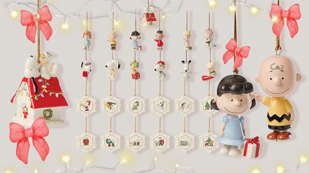 PHOTO: Lenox Peanuts Advent calendar at Macy’s