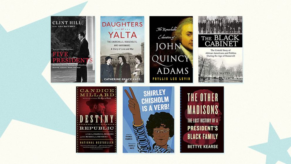 PHOTO: Alexis Coe’s book picks for Presidents’ Day