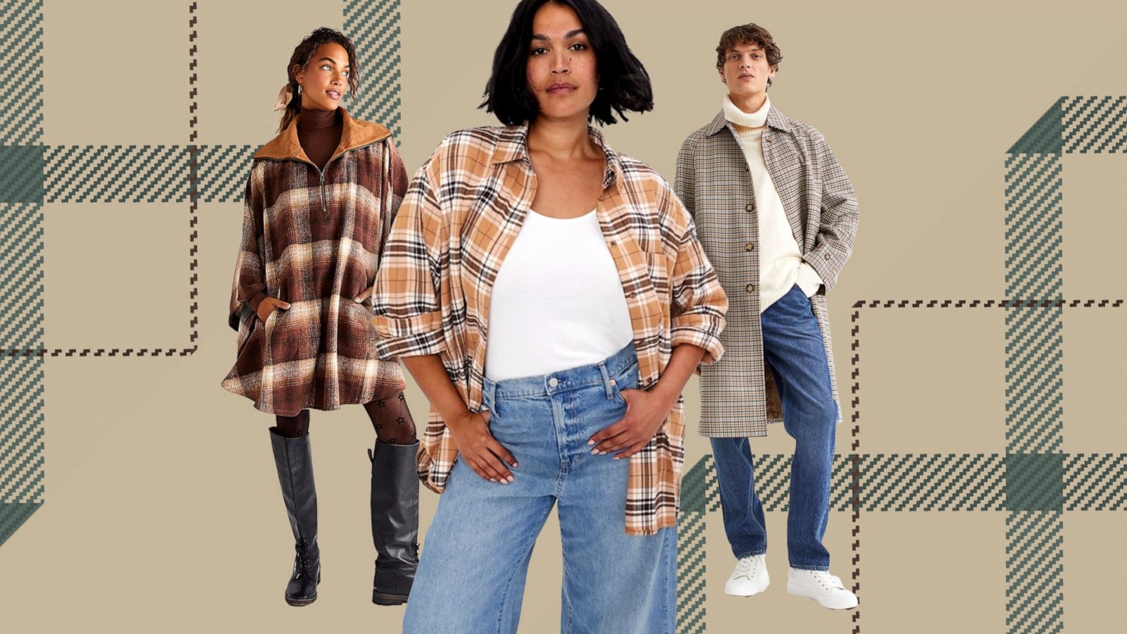 PHOTO: GMA Plaid Fall Fashion 2022