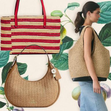 PHOTO: Shop versatile straw and raffia bags for summer