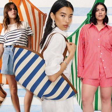 PHOTO: Shop striped summer apparel and accessories
