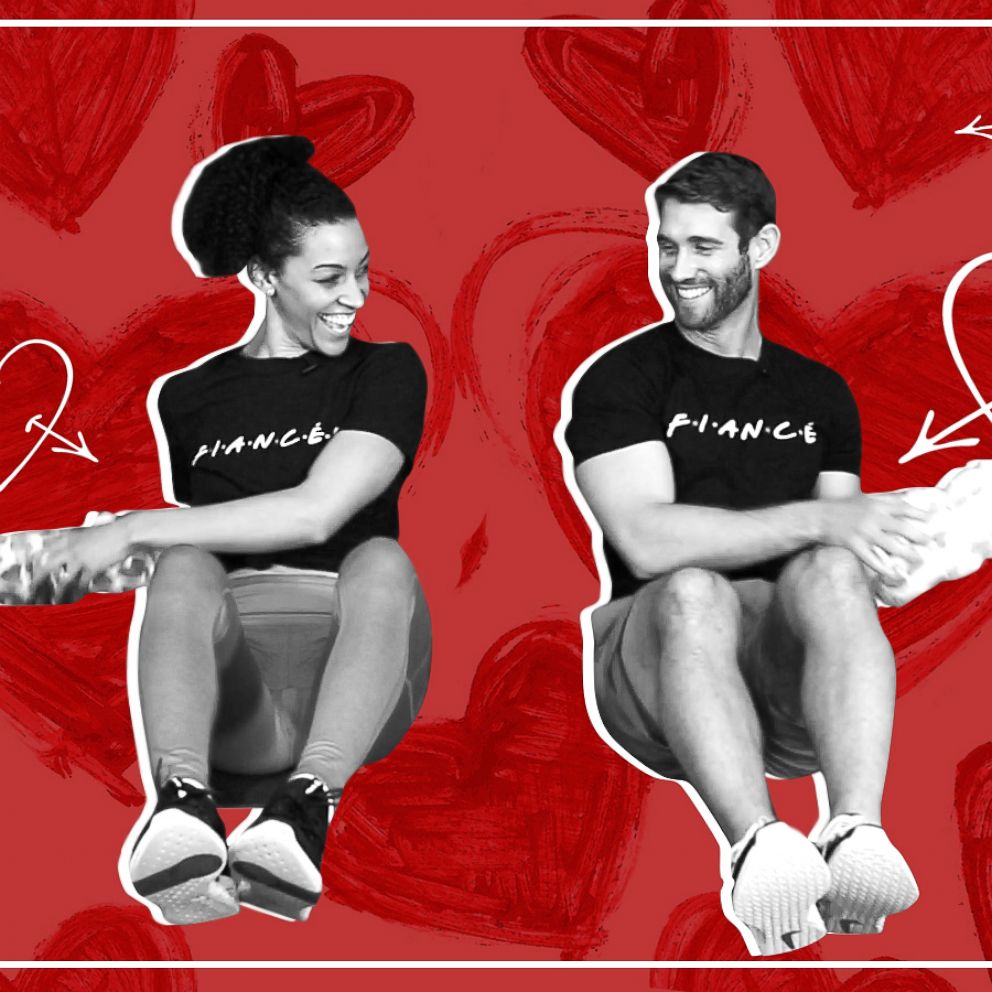 VIDEO: Grab your partner and try this Valentine's Day couples workout