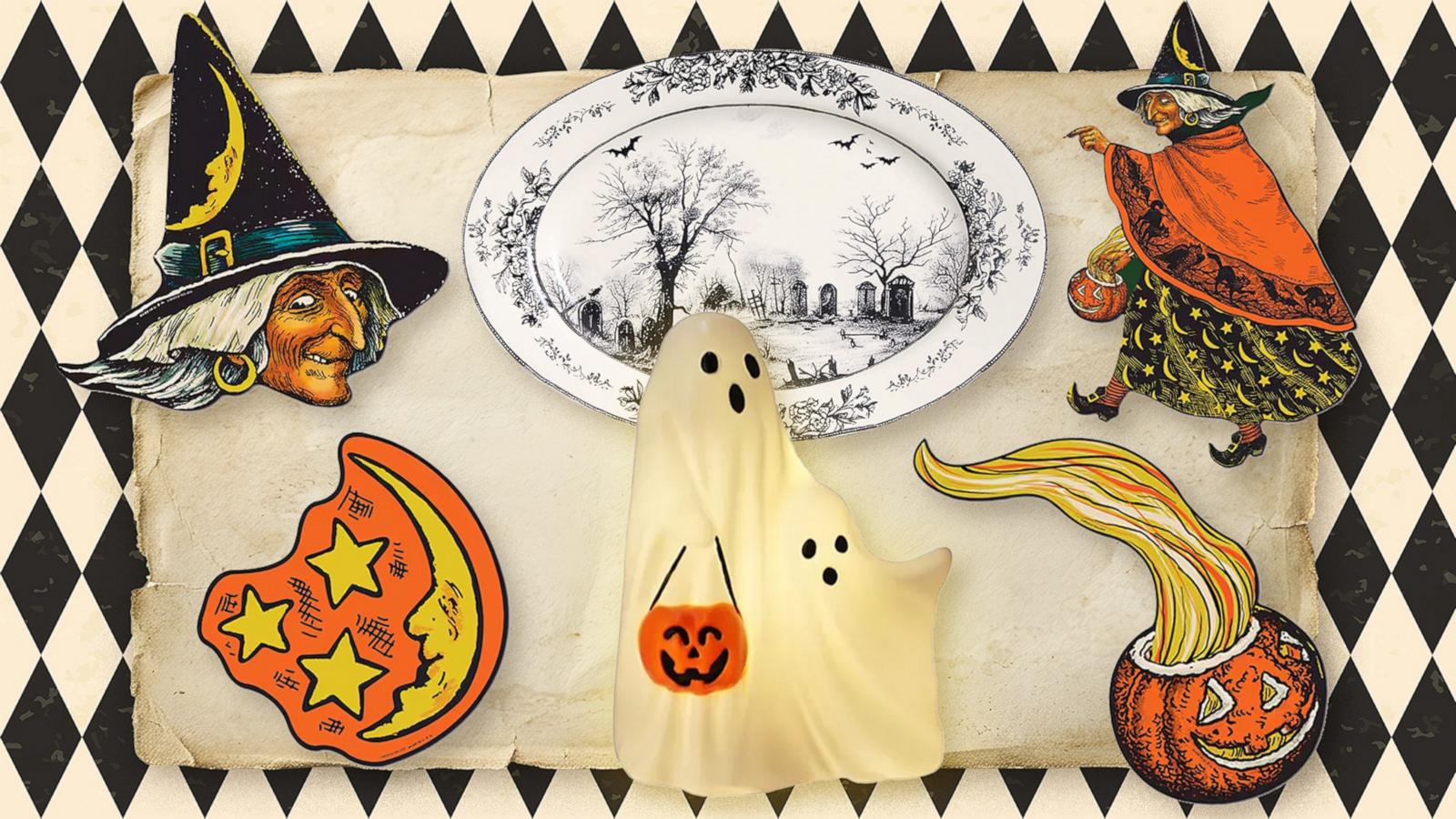 PHOTO: Shop vintage inspired Halloween decor.