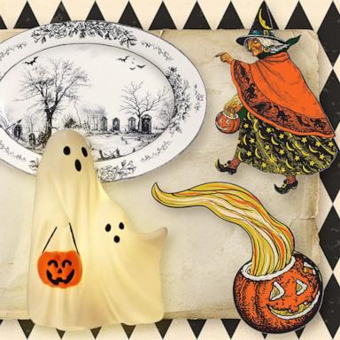 PHOTO: Shop vintage inspired Halloween decor. 