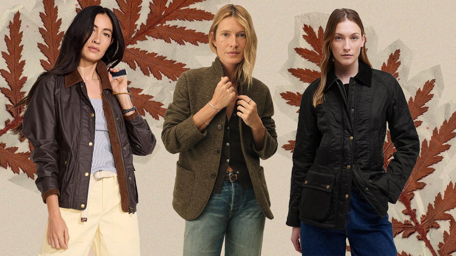 PHOTO: Shop fall-friendly jackets from Barbour, Land's End, Buck Mason and more