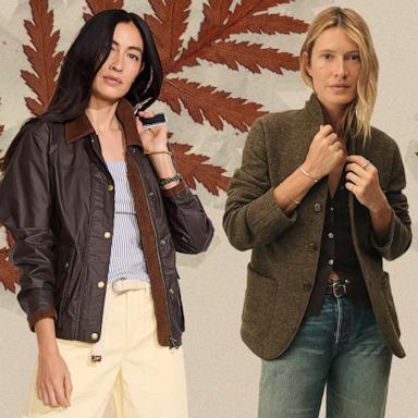 PHOTO: Shop fall-friendly jackets from Barbour, Land's End, Buck Mason and more