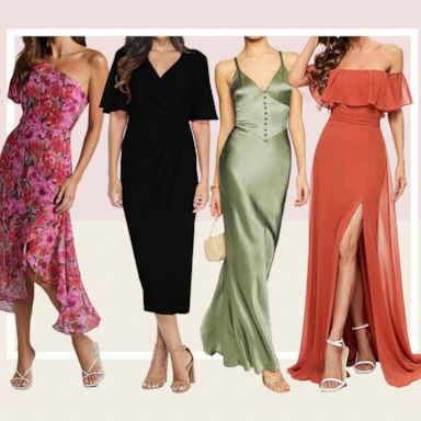 Wedding guest dresses for spring: Cocktail, formal and black-tie options  you'll love - Good Morning America