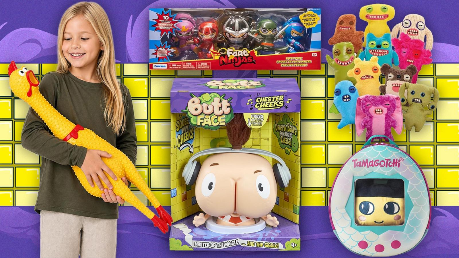 PHOTO: Weird toys your kids will find a way to love