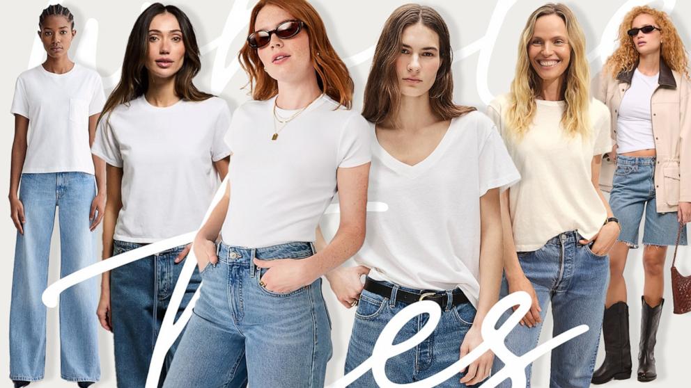 PHOTO: Best white T-shirts 2026