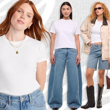 PHOTO: Shop women’s white T-shirts 2025