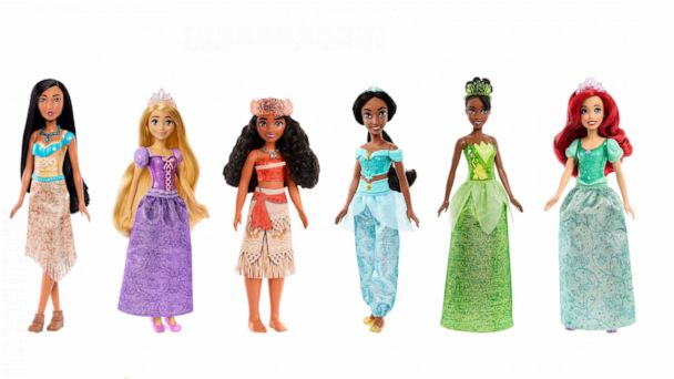 Disney and Mattel team up launch re-imagined line of Disney Princess dolls - Good Morning America