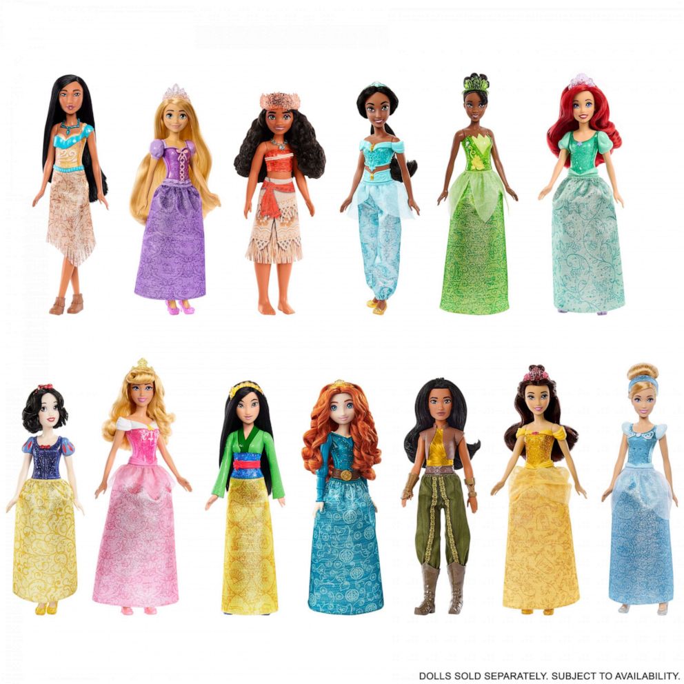 Disney and Mattel team up to launch re-imagined line of Disney Princess  dolls - Good Morning America