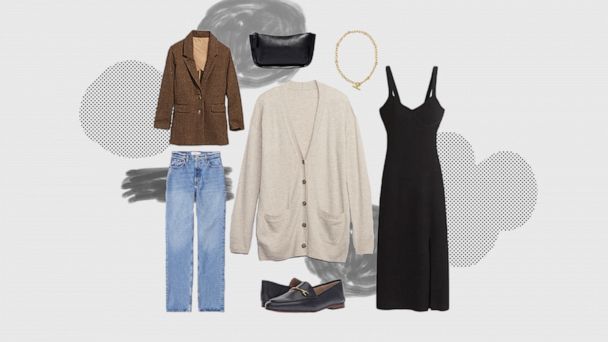 How to create 4 effortless looks with a cozy 'boyfriend' cardigan