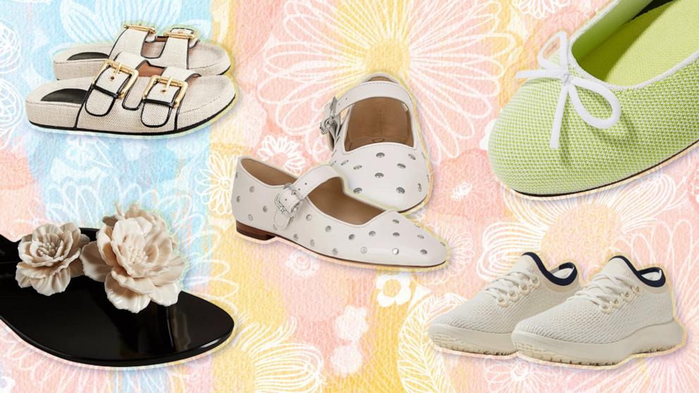 Put spring in your step with flats, sandals and heels for the new season -  Good Morning America