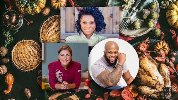 Last-minute Thanksgiving dinner tips and recipes from celebrity chefs