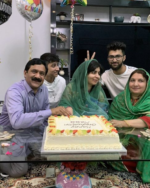 Malala Yousafzai celebrates graduation from Oxford University