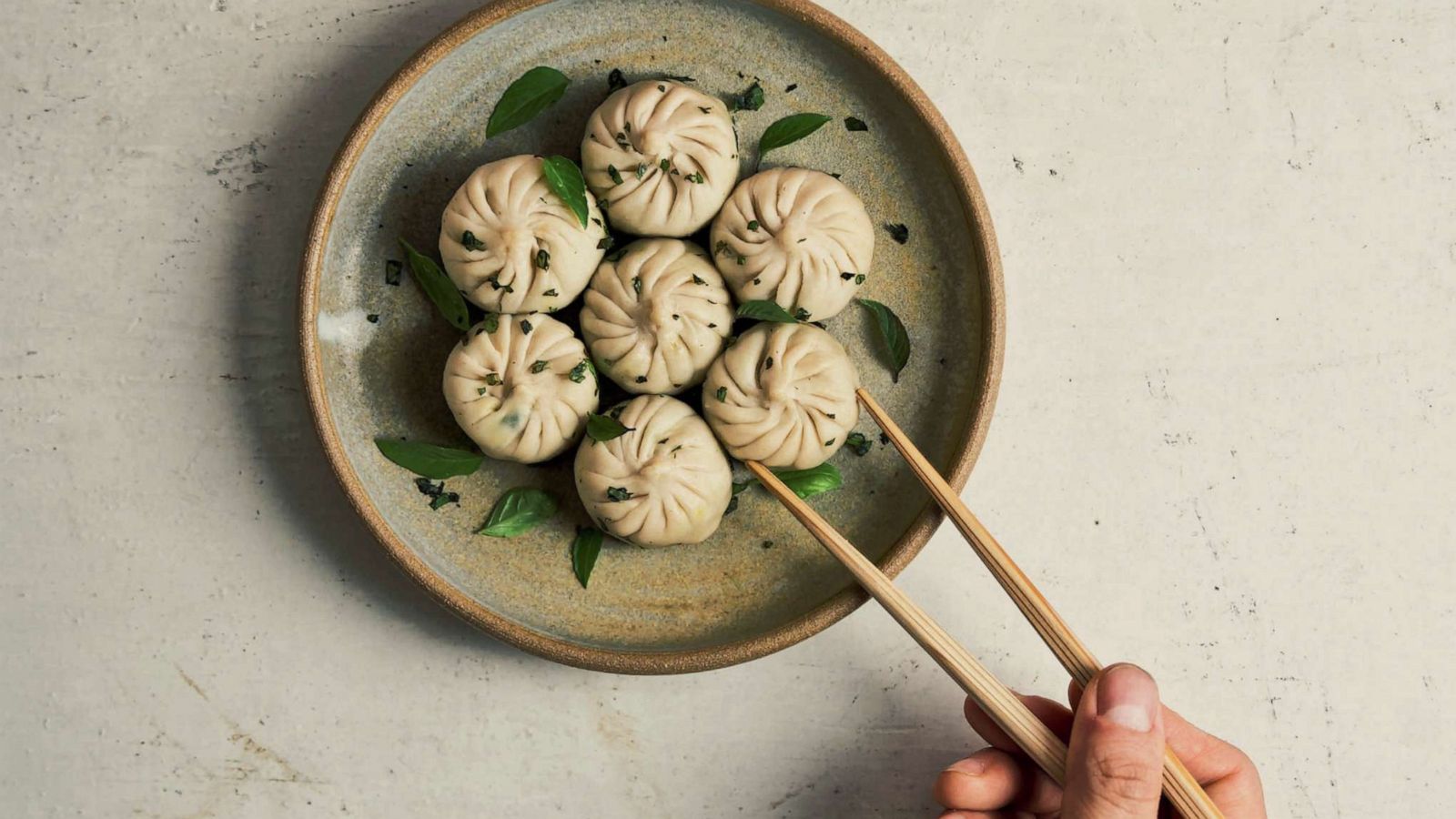 PHOTO: A plate of maple and pork dumplings.