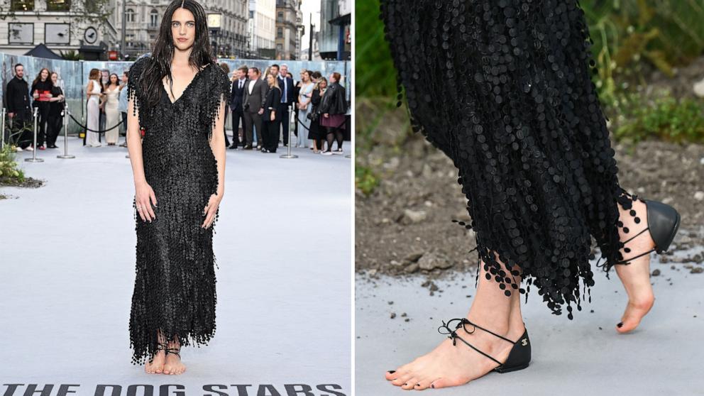 PHOTO: Margaret Qualley attends the premiere of 'The Dog Stars' in London, August 20th, 2026.