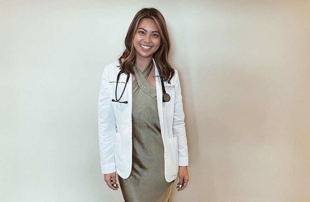 PHOTO:  Maria Cielito Robles is studying medicine at Michigan State University College of Human Medicine.