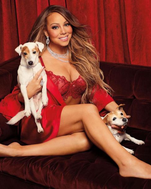 486px x 608px - Mariah Carey stars in festive Victoria's Secret holiday campaign - Good  Morning America