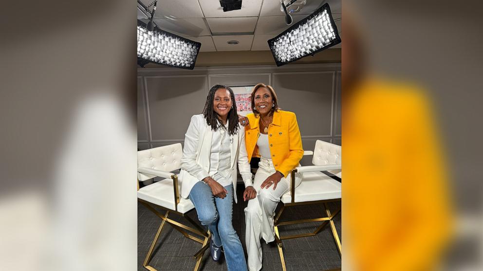 PHOTO: Marion Jones opens up about her life in a sit down interview with "Good Morning America" co-anchor Robin Roberts.