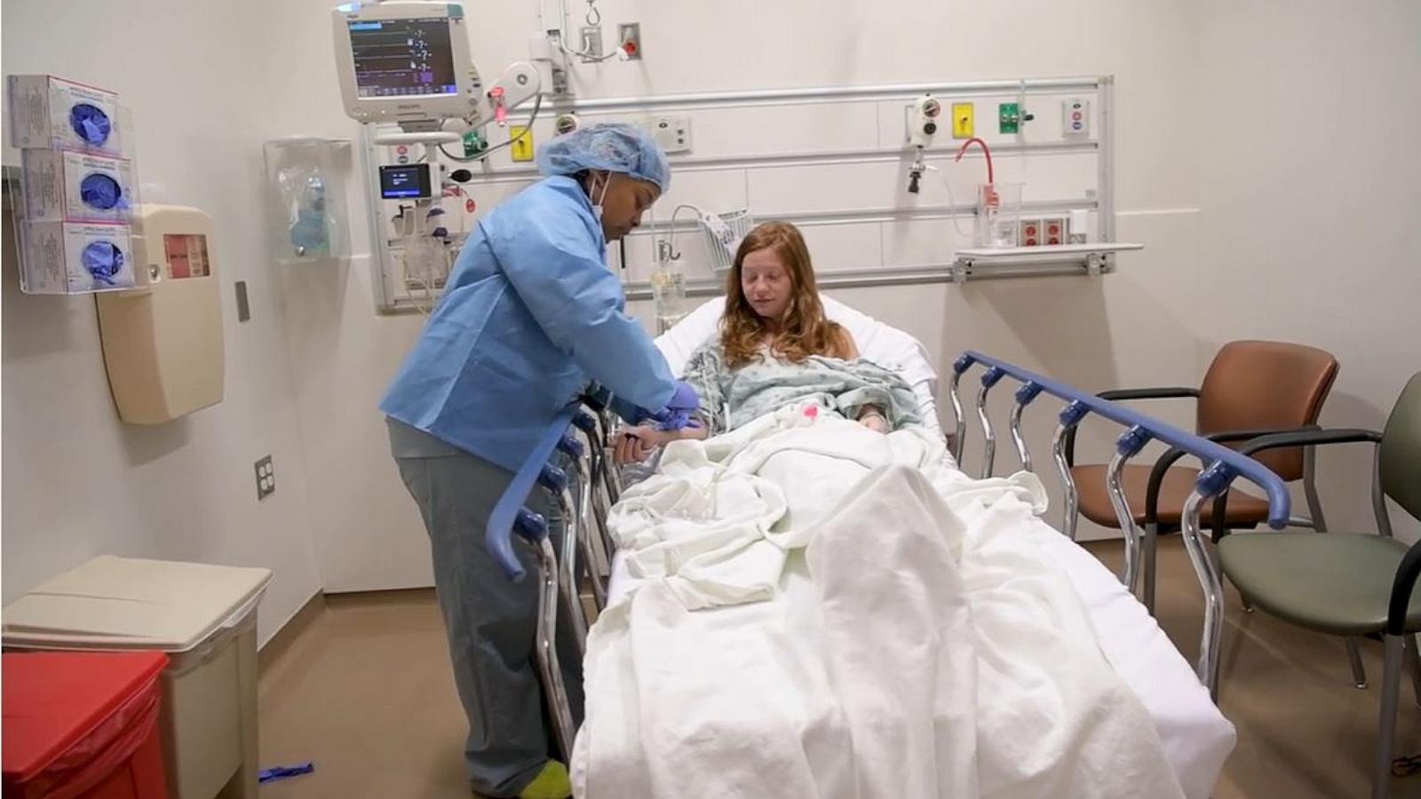 PHOTO: Marlaina Goedel, 30, is pictured while preparing to undergo an islet cell transplant for Type 1 diabetes.