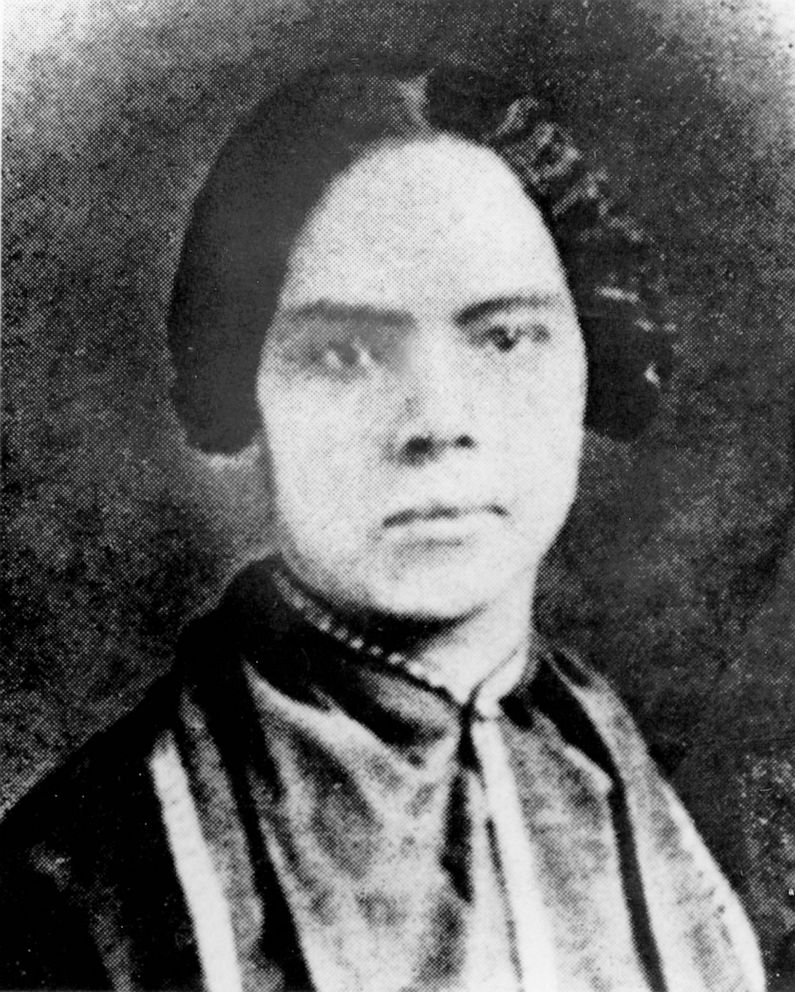 PHOTO: Mary Ann Shadd Cary is pictured in portrait, ca. 1855-1860. An anti-slavery activist and teacher, Shadd Cary was the first Black female newspaper publisher in North America.