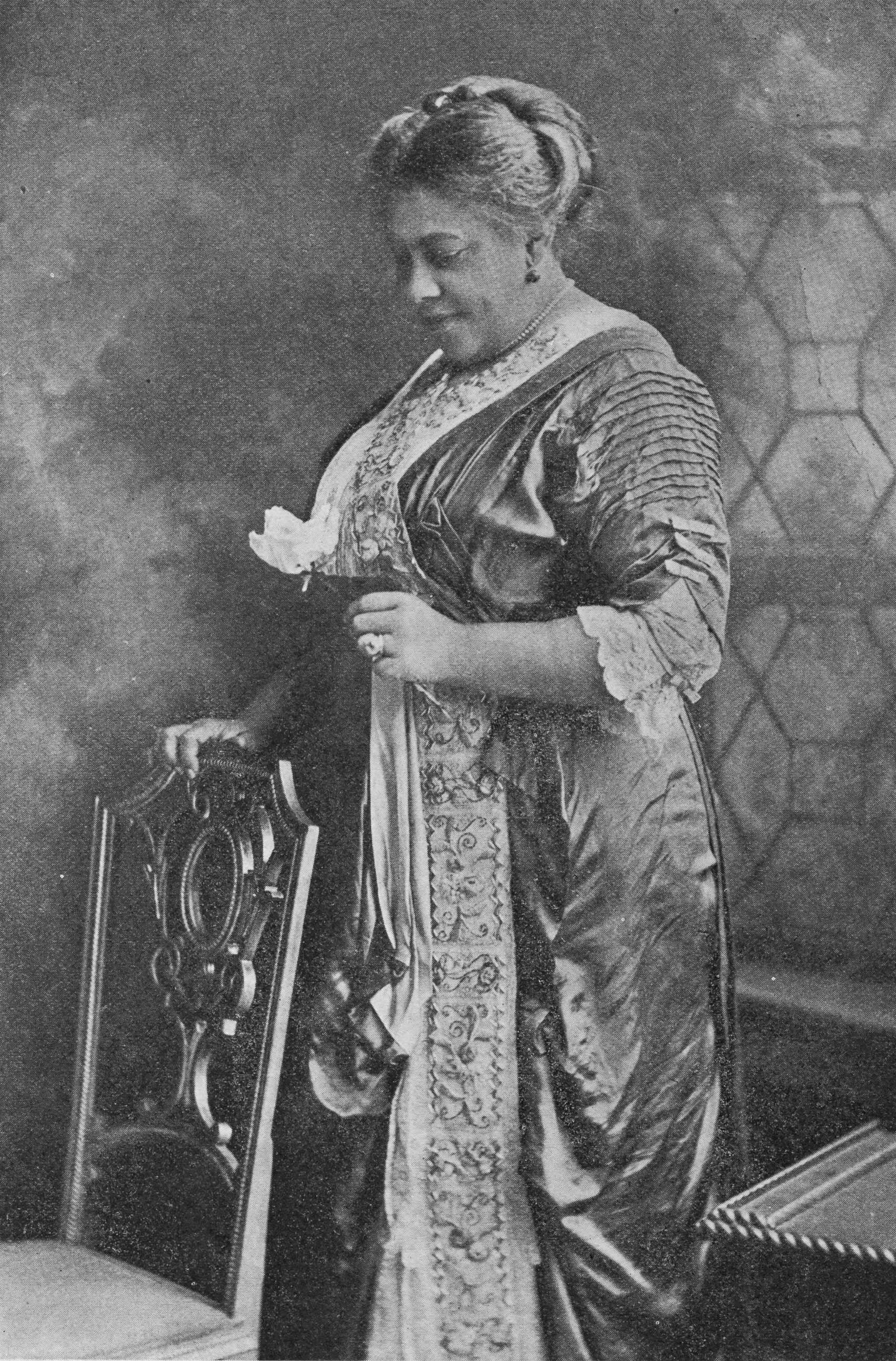 PHOTO: President of the National Association of Colored Women Mary Burnett Talbert poses for a photograph published in the Oct. 1916 issue of "The Champion" magazine.