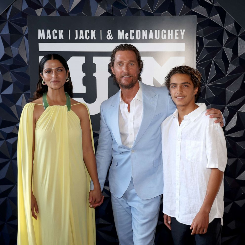 Matthew McConaughey, Camila Alves son Levi to social media 'He