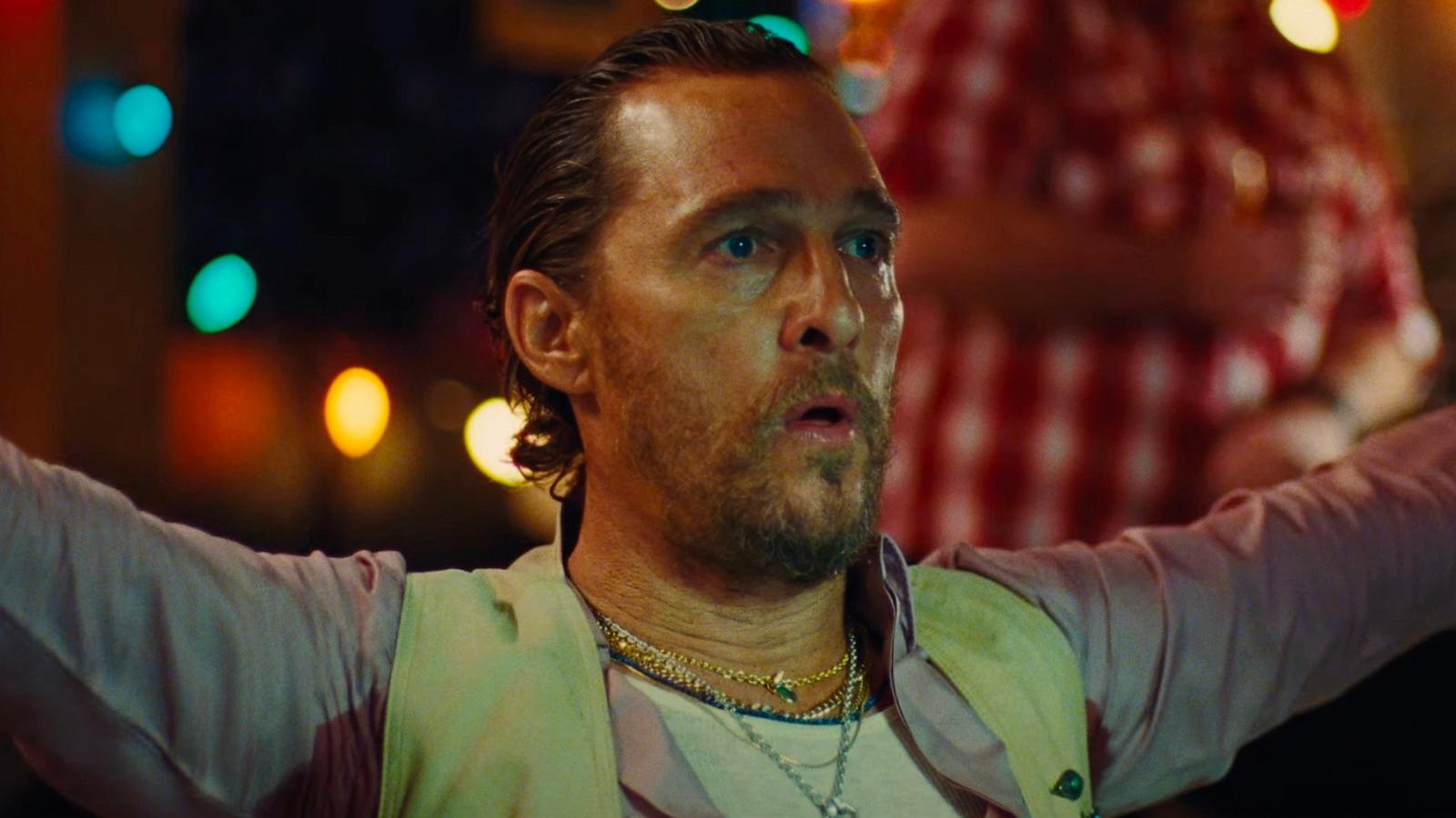 PHOTO: Matthew McConaughey appears in this screengrab from Zach Bryan's music video, "Nine Ball."