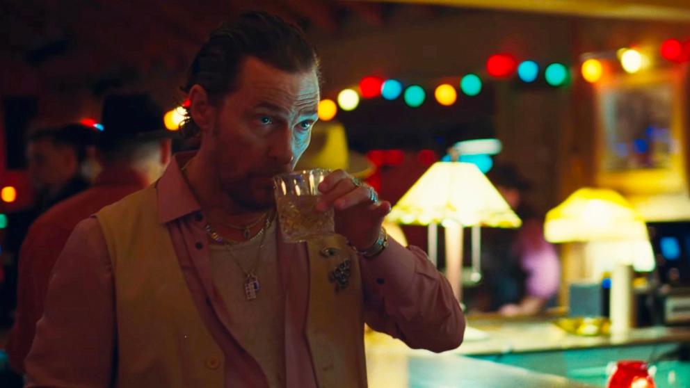 PHOTO: Matthew McConaughey appears in this screengrab from Zach Bryan's music video, "Nine Ball."